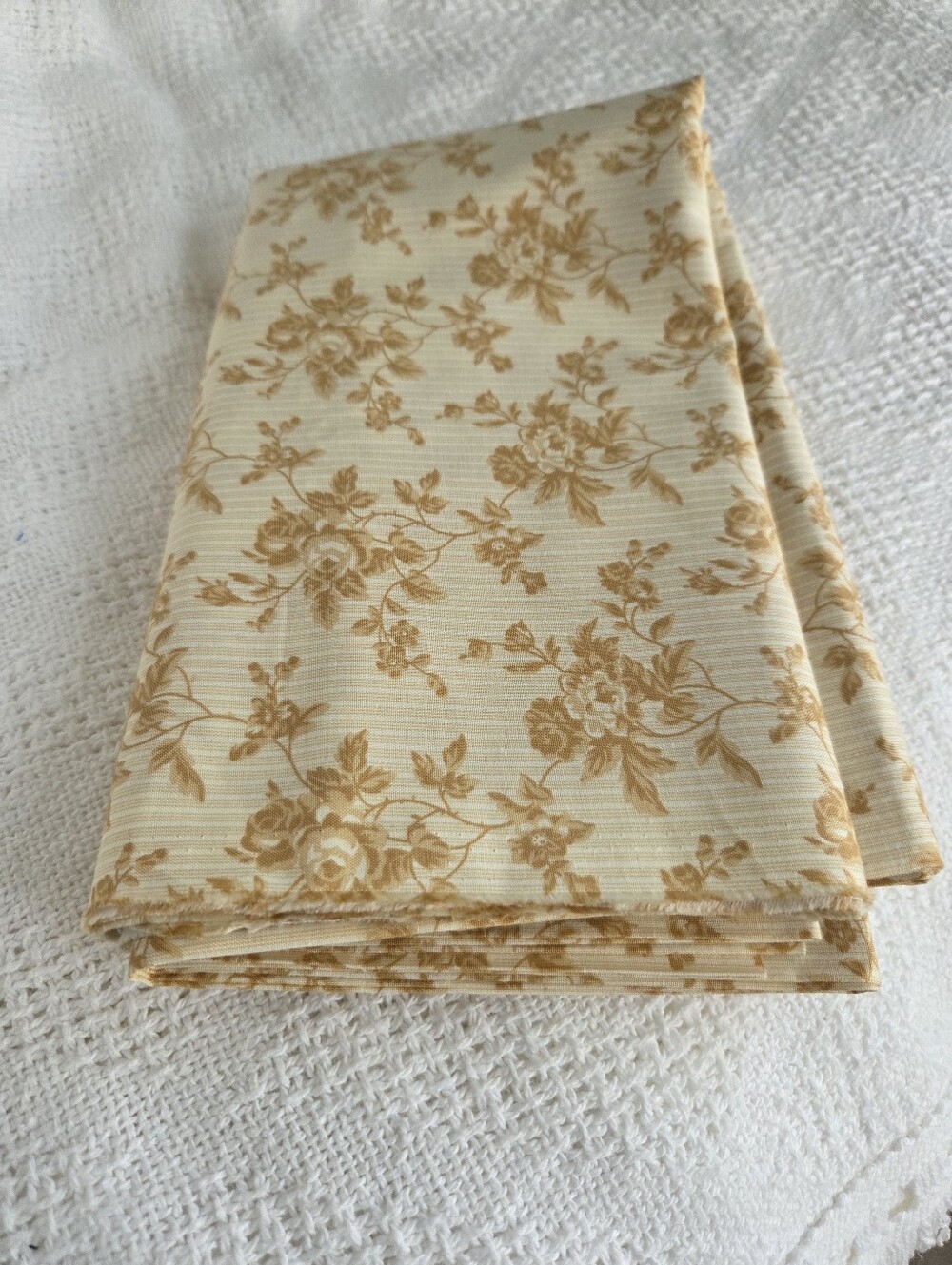 Midwinter Reds Ivory Floral Fabric By Minik & Simpson For Moda